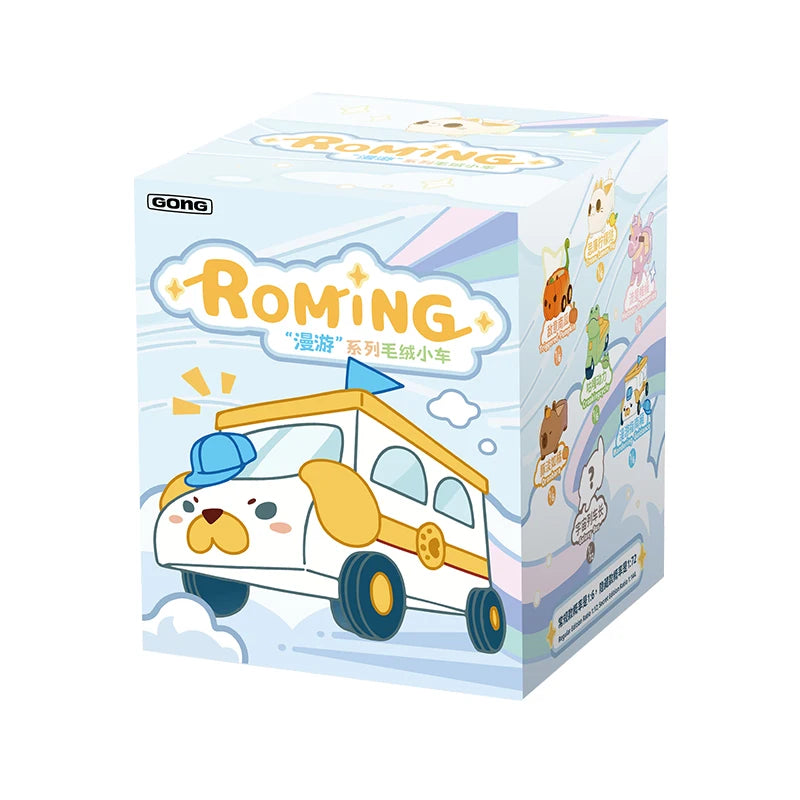 POP MART GONG Original Series Plush Toy Car Blind Box
