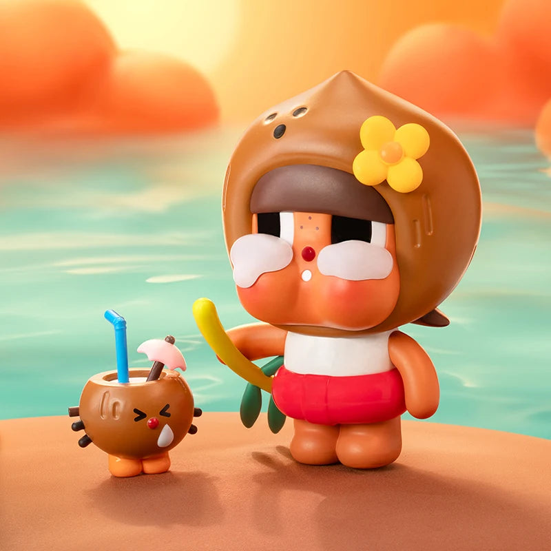 POP MART Crybaby Coconut Brown Figure Limited Edition