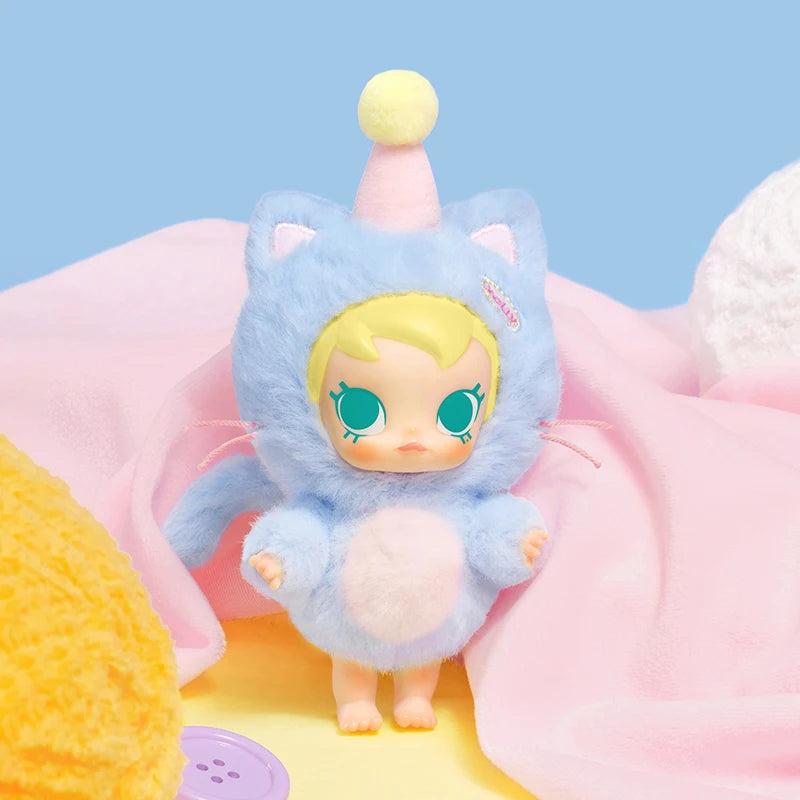 POP MART Baby Molly Pocket Friends Series – Vinyl Plush Pendant Blind Box