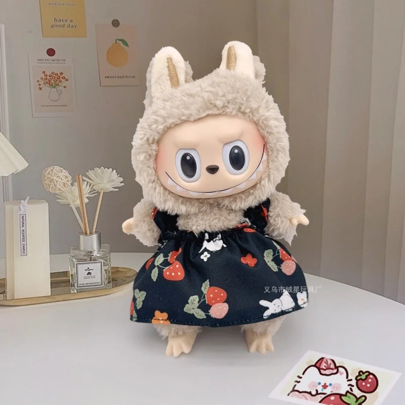 Mini Clothing Set for Labubu V1/V2/V3 | Fashion Doll Outfit Accessories (Doll Not Included)