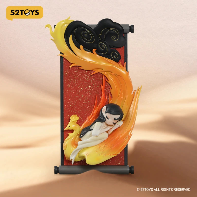52TOYS Sleep Chinese Scrolls Blind Box Mystery Collectible Figure