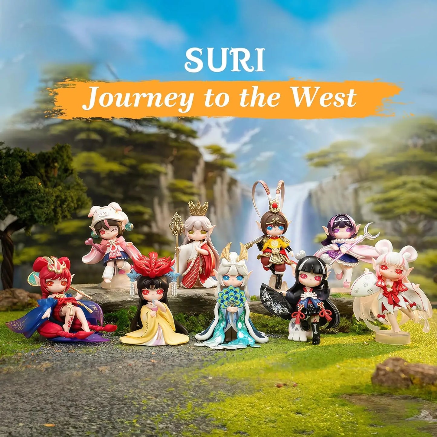 Rolife blind box vinyl figure, sealed mystery packaging, product photo for collectors in NZ