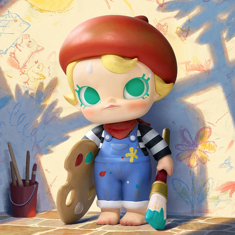 POP MART Baby Molly Future Painter Collectible Figure