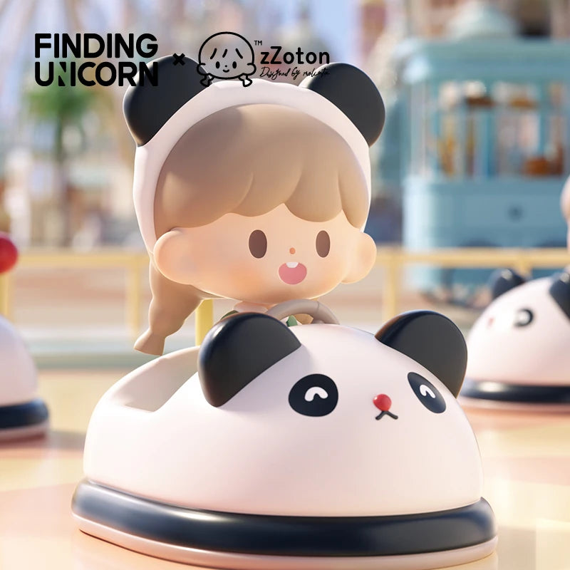 F.UN zZoton Treasure Land Series Blind Box zhuodawang Kawaii Action Figures Mystery Christmas Gift Kid Toy