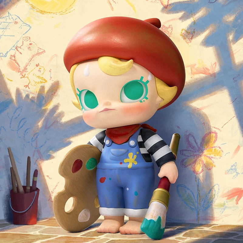 POP MART Baby Molly Future Painter Collectible Figure