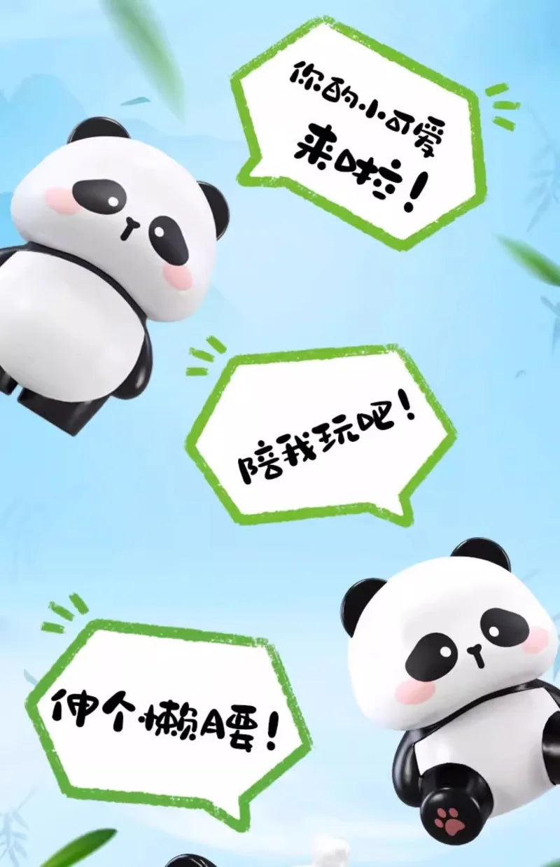 Panda Bamboo House Building Blocks Micro Block Set