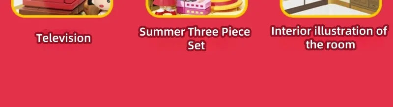 WEKKI Chibi Maruko Chan Building Blocks Micro Bricks