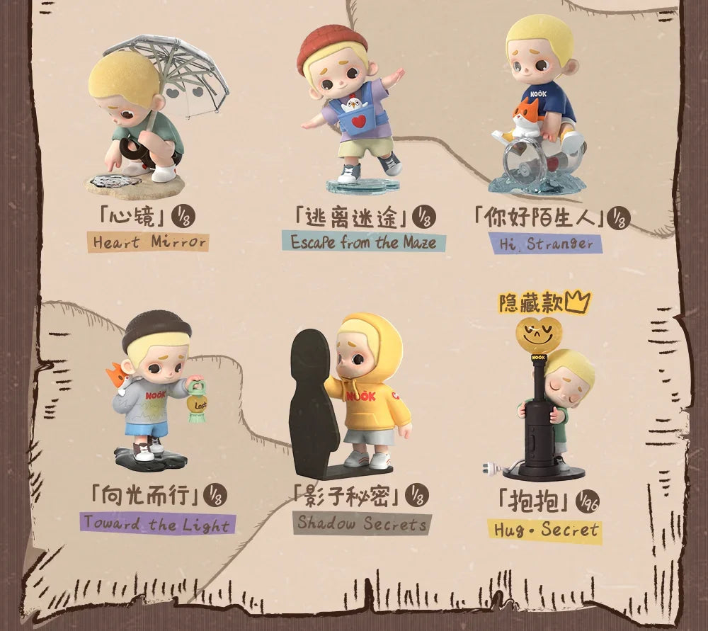 NOOK Quest for the Heart Blind Box Figures