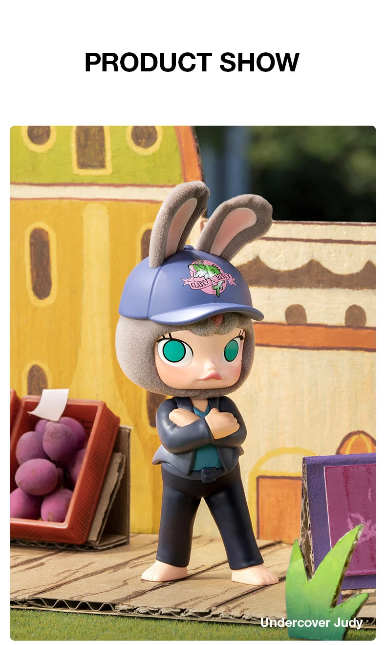 POP MART MOLLY × Zootopia Co-Branded Blind Box Figures