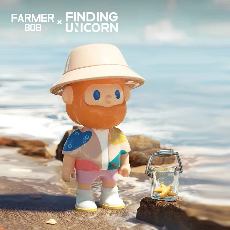 Finding Unicorn Finding Unicorn FARMER BOB Island Series Blind Box – Collectible Mystery Figures blind box vinyl figure, seal