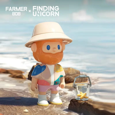 Finding Unicorn Finding Unicorn FARMER BOB Island Series Blind Box – Collectible Mystery Figures blind box vinyl figure, seal