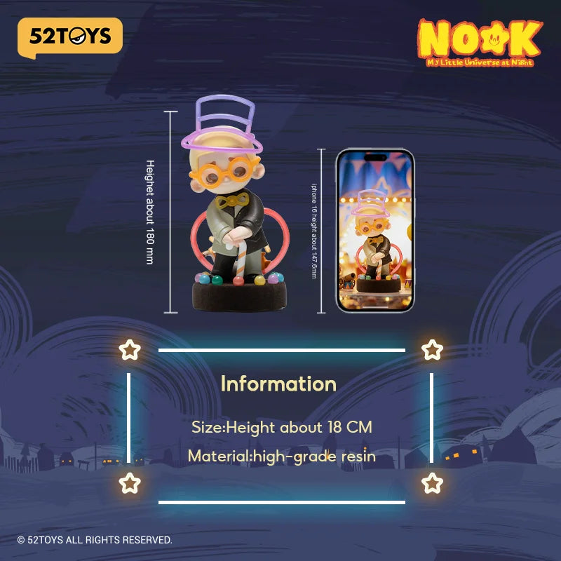 52TOYS NOOK Neon Artist 150% Limited Edition Figure