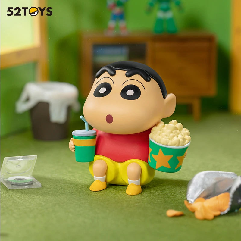 52TOYS Crayon Shin-chan Daily Life Series 3 Blind Box Mystery Collectible Figure