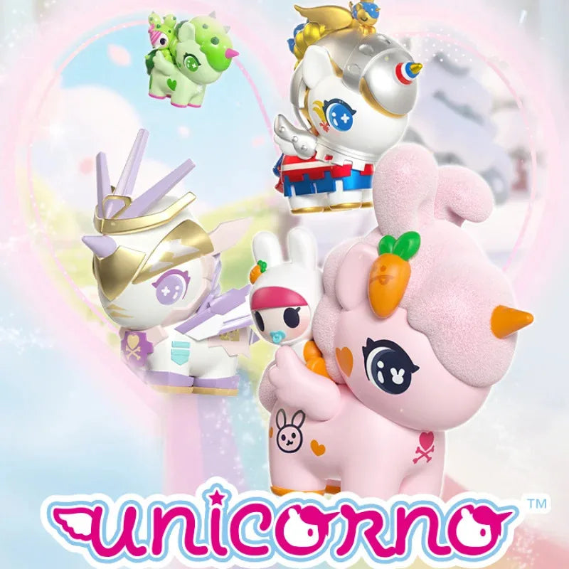 TNTSPACE Chibi Style Unicorno Series Blind Box Figures