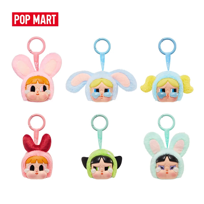 POP MART CRYBABY x Powerpuff Girls Vinyl Face Plush Blind Box
