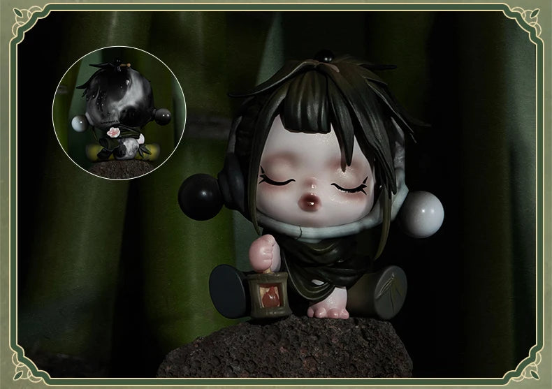 POP MART SKULLPANDA The Ink Plum Blossom Blind Box Figure
