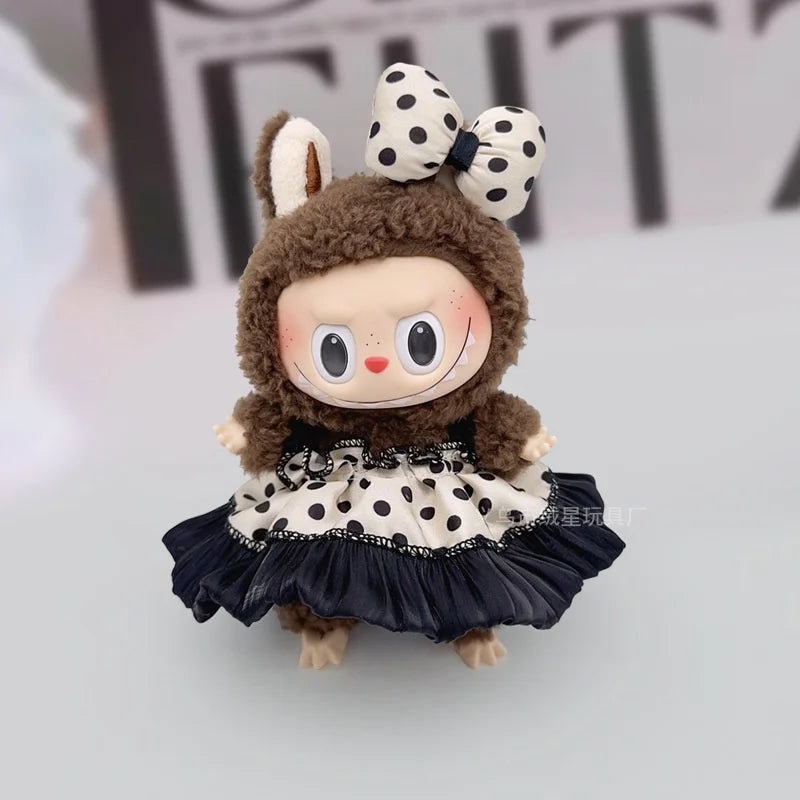 Mini Clothing Set for Labubu V1/V2/V3 | Fashion Doll Outfit Accessories (Doll Not Included)