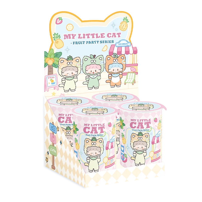 Finding Unicorn My Little Cat Fruit Party Series Blind Box Anime Figure Collectible