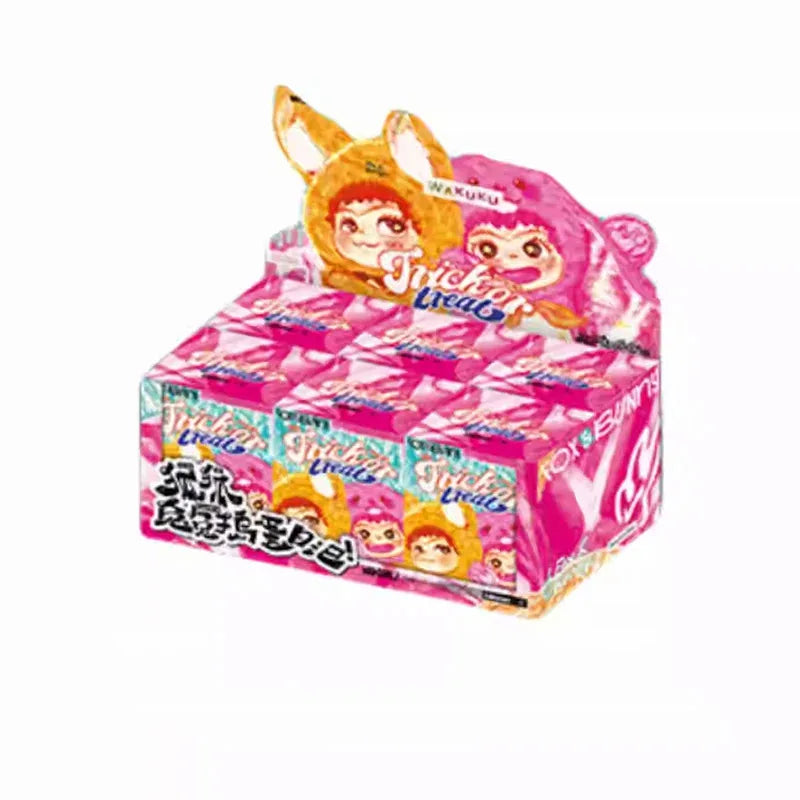 WAKUKU FOX & BUNNY Jrickor Treat Series – Kawaii Blind Box Mystery Figure