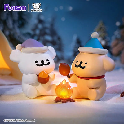 FUNISM Maltese Cuddly Moments Series Blind Box Figures