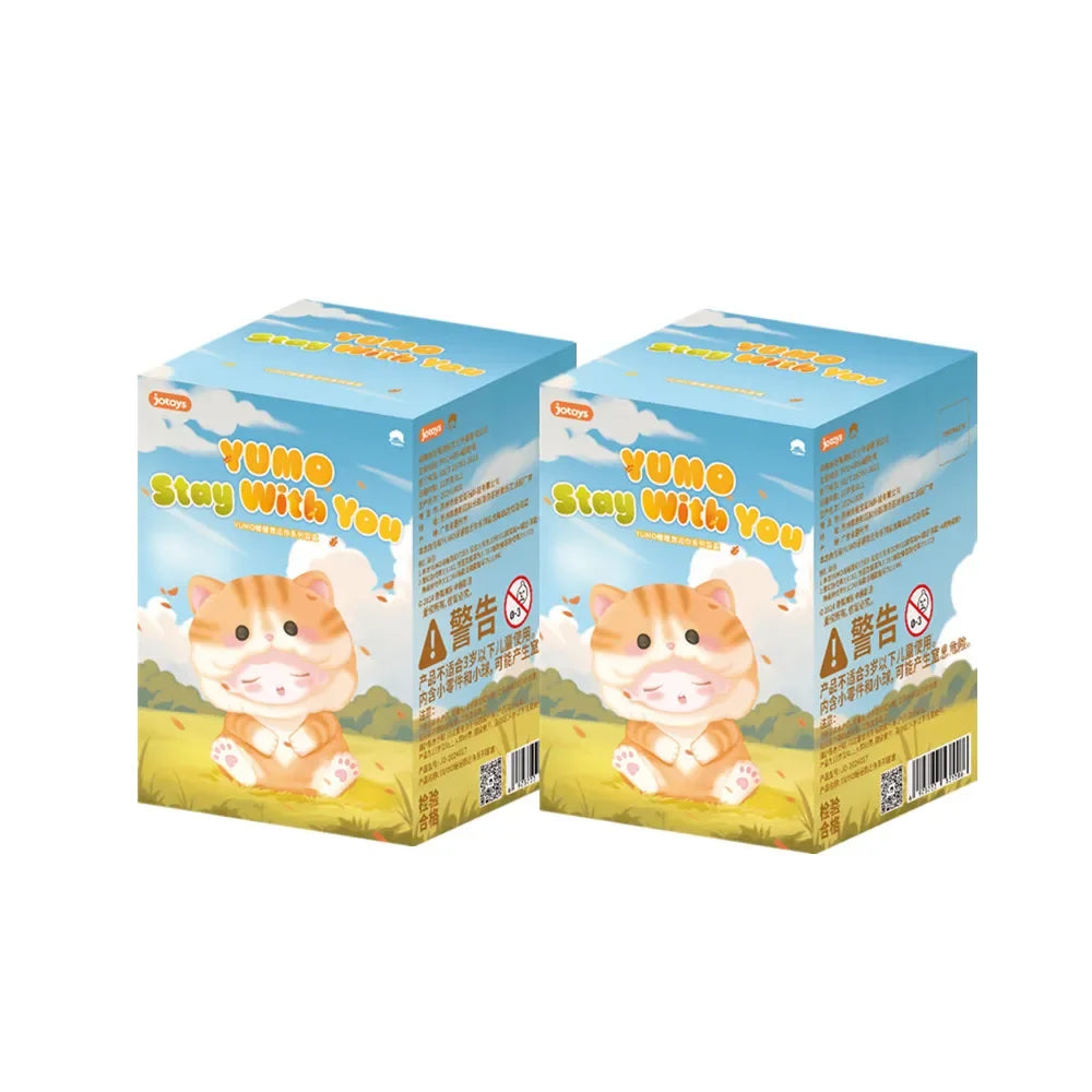 JOTOYS YUMO Stay With You Series Blind Box Mystery Box Toys Cute Action Anime Figure Kawaii Model Gift
