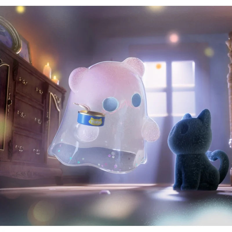 Finding Unicorn ShinWoo Ghost Bear House Series Blind Box Mystery Anime Figure Collectible Toy