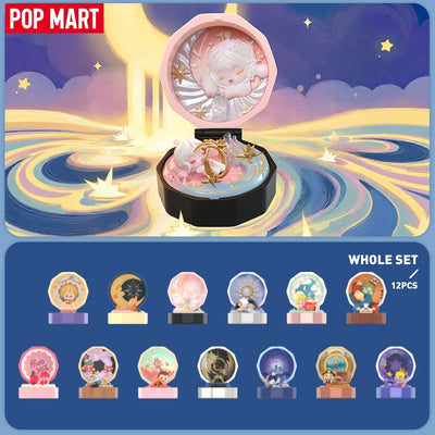 POP MART POP MART Romantic Ring Box Series 4 Scene Sets – Blind Box Figure blind box vinyl figure, sealed mystery packaging,