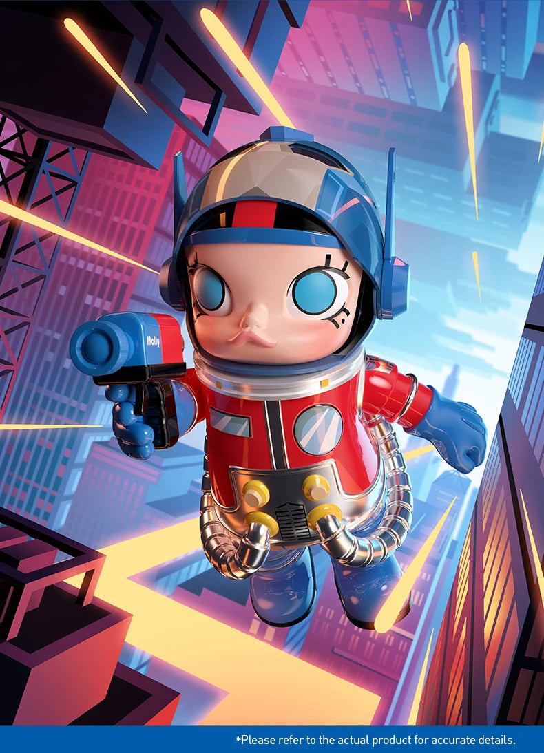 POP MART MEGA Space Molly 1000% Optimus Prime Limited Edition