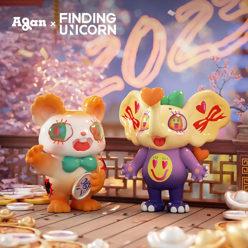 RABTY Year Series Blind Box – AGAN x YEAOHUA x Finding Unicorn