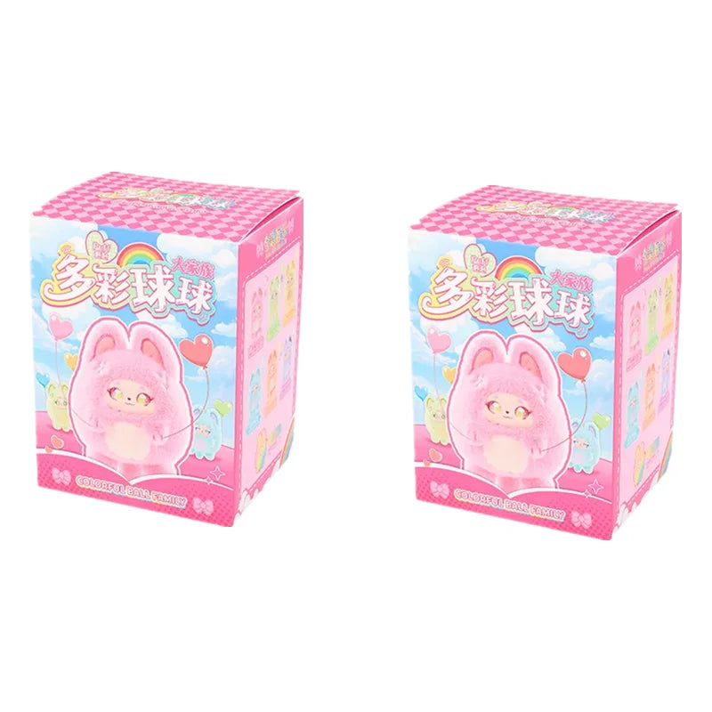 Puff Bubble Colourful Ball Blind Box Mystery Collectible Plush