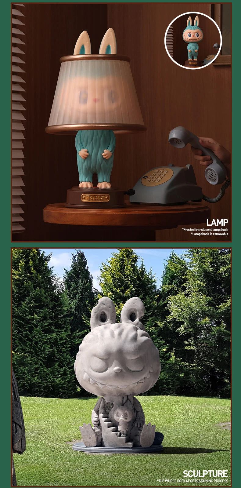 POP MART THE MONSTERS Almost Hidden Series Blind Box Figures by Kasing Lung