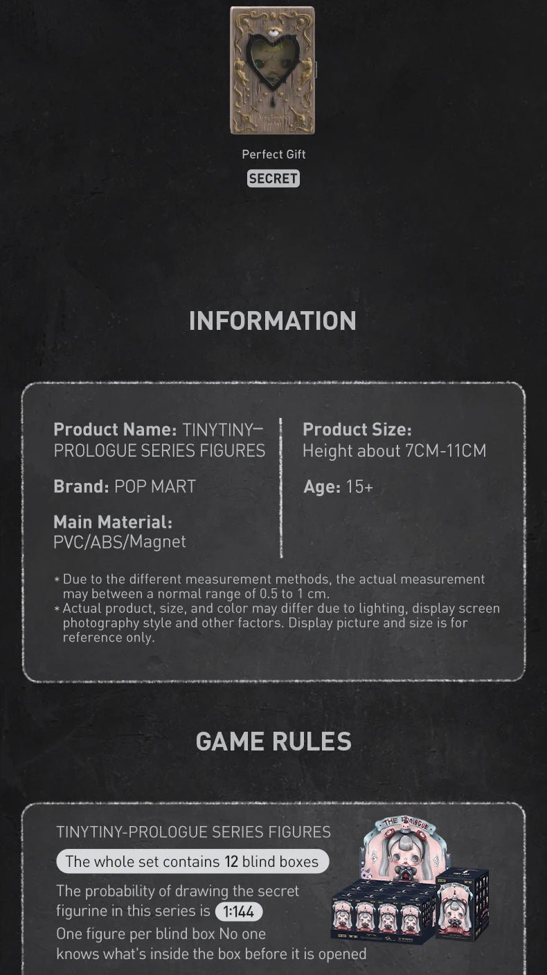 POP MART TinyTINY Prologue Series Blind Box Figures (Pre-Order)