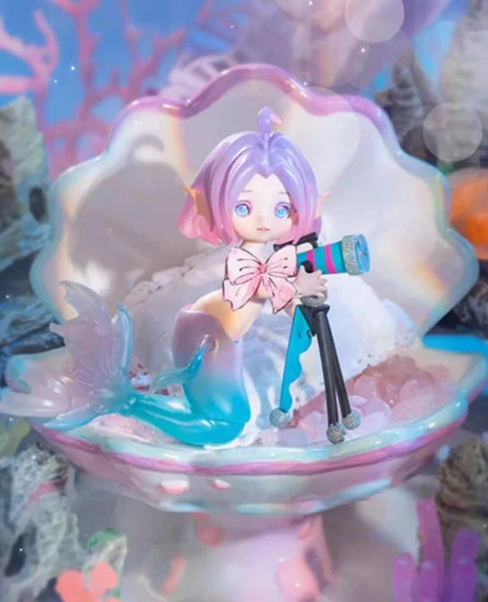 Mermaid Chu Chu Series Blind Box – Ob11 1/12 BJD Kawaii Anime Action Figure Collectible