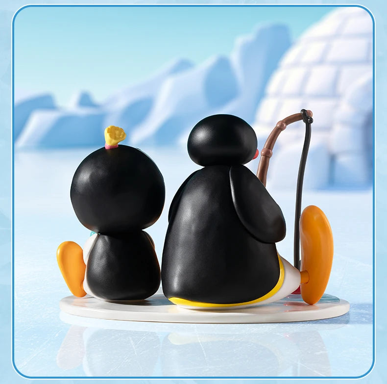 POP MART Baby Molly × PINGU Fishing Time Collectible Figure