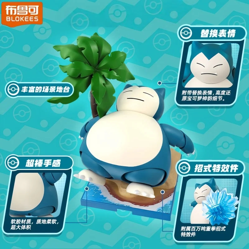 BLOKEES Pokémon Lucario Micro Building Blocks