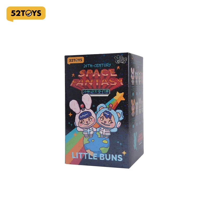 52TOYS Blind Box LITTLE BUNS 20th-Century Space Fantasy Series Plush image 14
