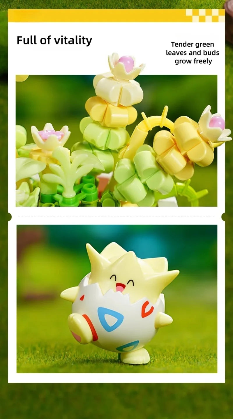 KEEPPLEY Pokémon Bonsai Series Building Blocks