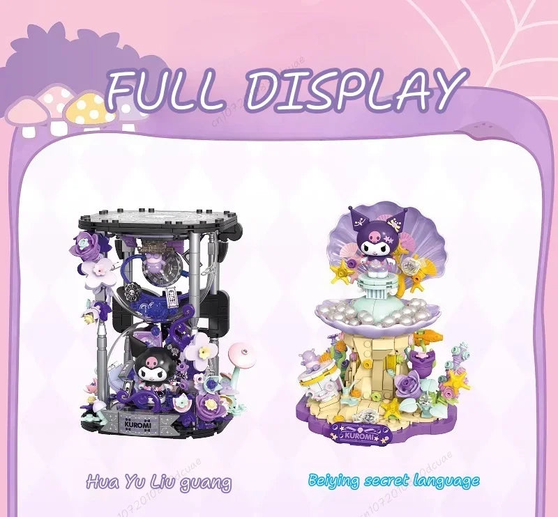 TOPTOY Sanrio Kuromi Whispering Wishes Micro Building Blocks