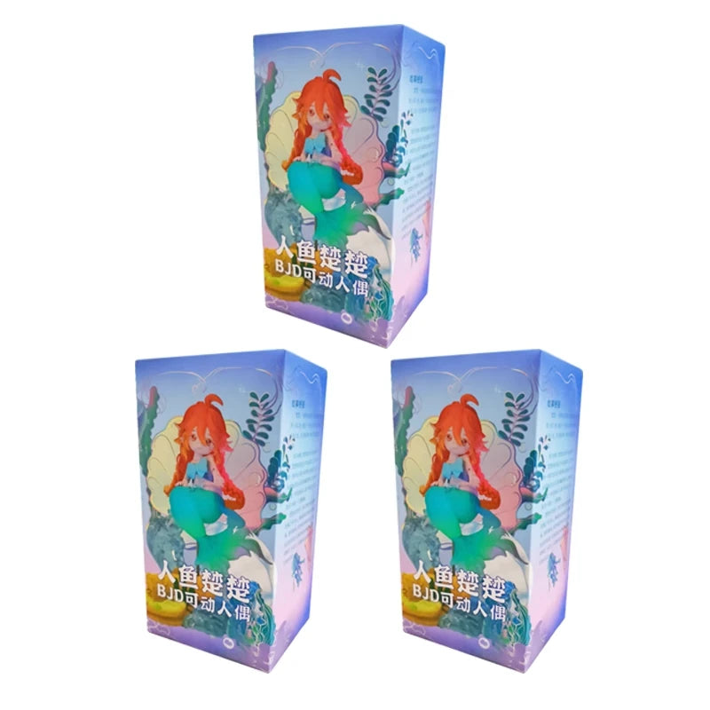 Mermaid Chu Chu Series Blind Box – Ob11 1/12 BJD Kawaii Anime Action Figure Collectible