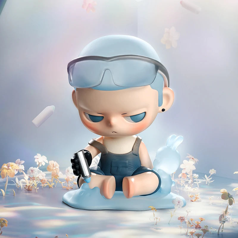 POP MART blind box vinyl figure, sealed mystery packaging, product photo for collectors in NZ