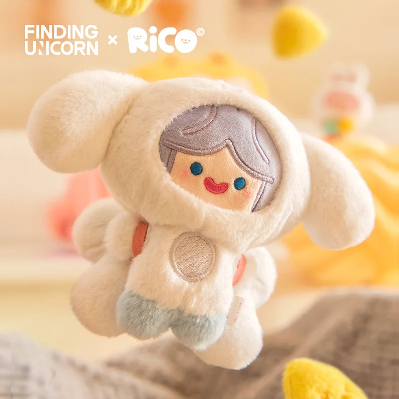 Finding Unicorn CELL RiCO Happy Fluffy Series Plush Blind Box – Collectible Mystery Plush
