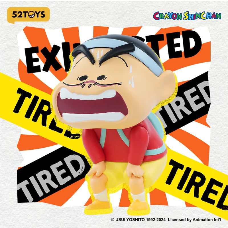 52TOYS Crayon Shinchan Comical Series Blind Box Mystery Figure Collectible Toy