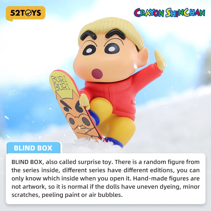 52TOYS Crayon Shinchan Daily Life Series 2 Blind Box Mystery Anime Figure