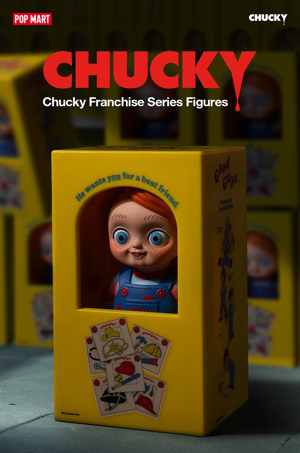 POP MART Chucky Franchise Blind Box Figures (Pre-Order)