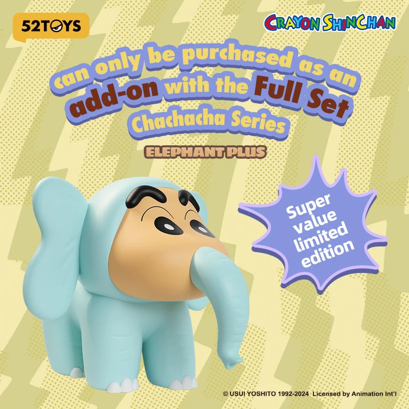 52TOYS Crayon Shin-chan Animal ChaChaCha Blind Box Mystery Anime Figure