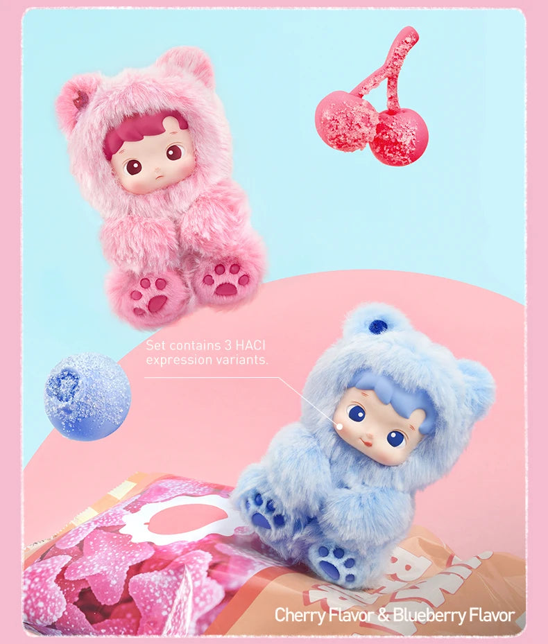 POP MART HACIPUPU Gummy Bear Series Blind Box Plush Pendant