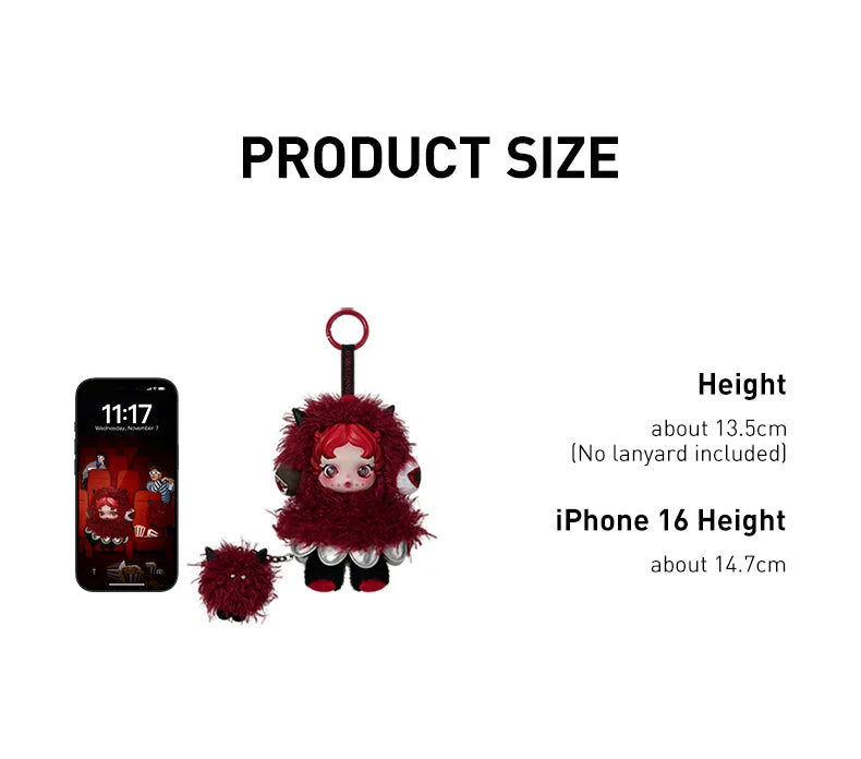 POP MART SKULLPANDA Combo – You Found Me Plush Pendant + Paradox Blind Box