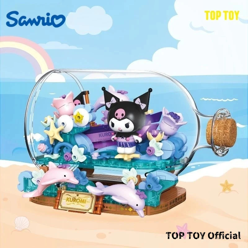 TOPTOY Sanrio Kuromi Whispering Wishes Micro Building Blocks