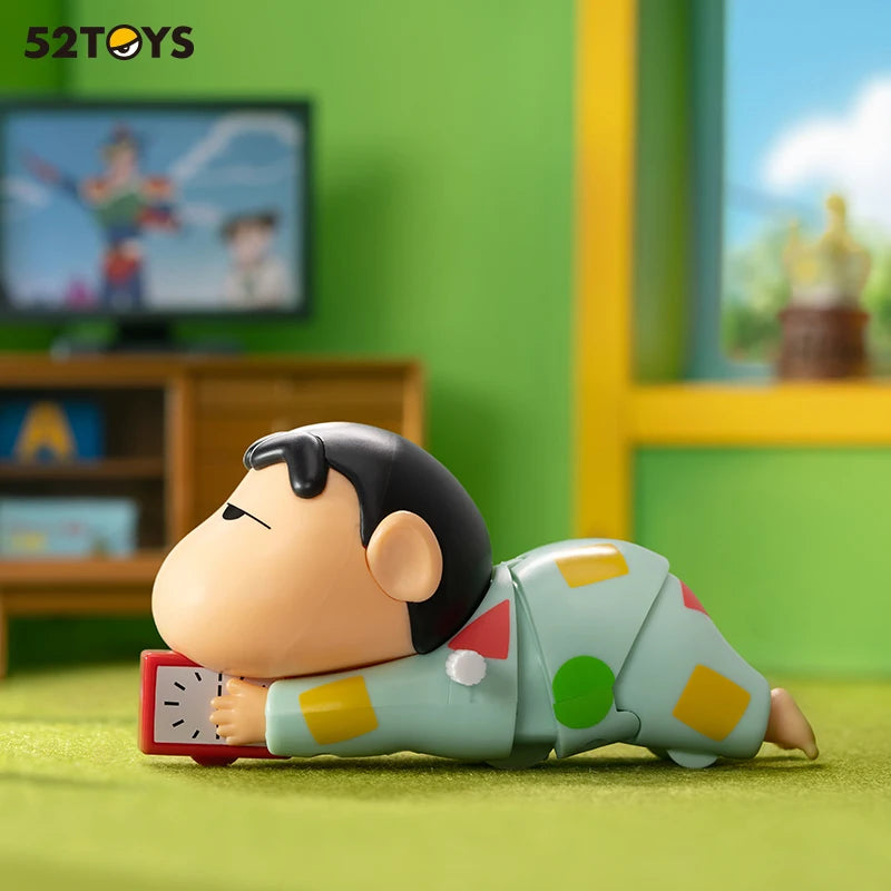 52TOYS Crayon Shin-chan Dynamic Shin Life Blind Box Mystery Collectible Toy
