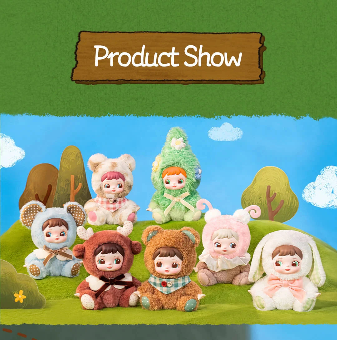 Rolife Charline’s Forest HideSeek Surprise Plush Pendant Blind Box